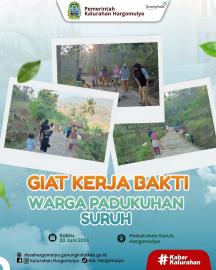 GIAT KERJA BAKTI WARGA PADUKUHAN SURUH